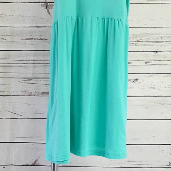 2/$15 5 More Minutes green adjustable strap dress - Picture 3 of 5